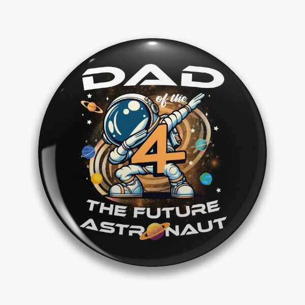 Item preview, Dad Of The Birthday Boy 4 Years Future Astronaut Theme designed and sold by Jungle Hub.