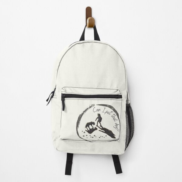 Item preview, Can I pet that dog? gifts for dog lovers (black circle) designed and sold by alczar.
