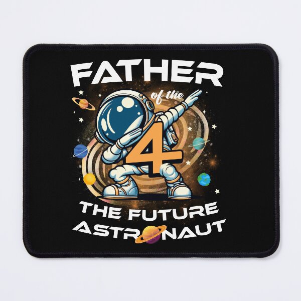 Item preview, Father Of The Birthday Boy 4 Years Future Astronaut Theme designed and sold by Jungle Hub.