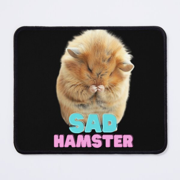 Item preview, Golden Fluff - The Sad Hamster designed and sold by Nicholas Panek.