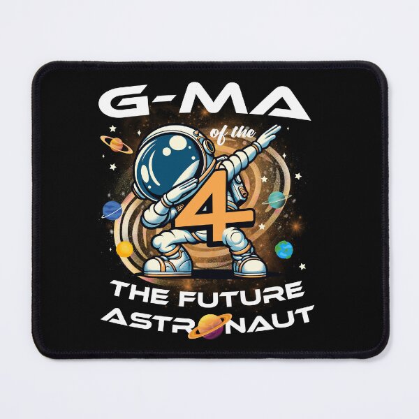 Item preview, G-ma Of The Birthday Boy 4 Years Future Astronaut Theme designed and sold by Jungle Hub.