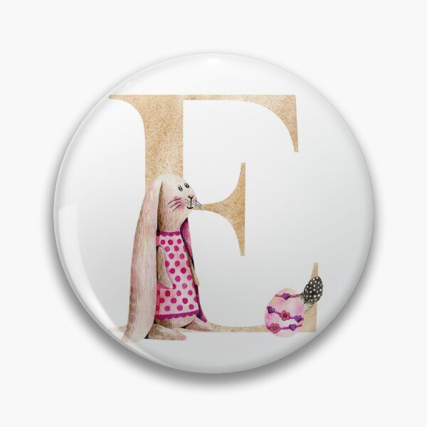 Item preview, Watercolor easter letter E designed and sold by tapilipa.