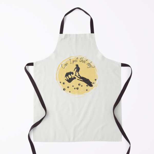 Item preview, Can I pet that dog? gifts for dog lovers (yellow circle) designed and sold by alczar.