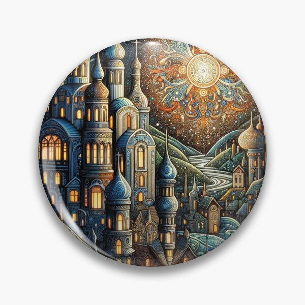 Item preview, fantasy cityscape at night 1 designed and sold by Random Designs.