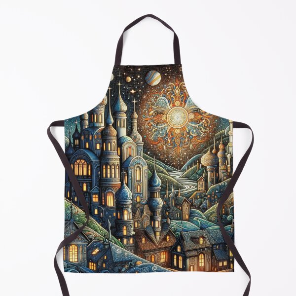 Item preview, fantasy cityscape at night 1 designed and sold by Random Designs.
