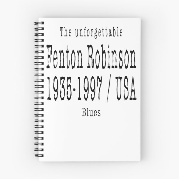 Item preview, Fenton Robinson 1935 - 1997 USA - Typewriter news D3  designed and sold by ToddWooten4.
