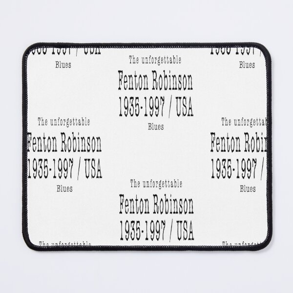 Item preview, Fenton Robinson 1935 - 1997 USA - Typewriter news D3 designed and sold by ToddWooten4.