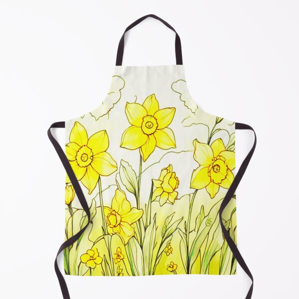 Item preview, Daffodils in a field designed and sold by Flowersonstuff.