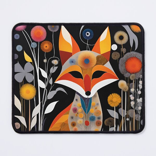 Item preview, Fantasy Cute Vivid Abstract Cubist Fox designed and sold by HumusArt.