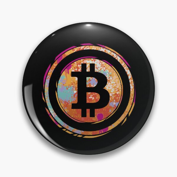 Item preview, Bitcoin Aquarell Color Splatter designed and sold by Ecmoprints.