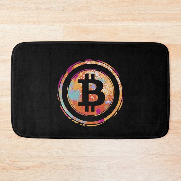Item preview, Bitcoin Aquarell Color Splatter designed and sold by Ecmoprints.