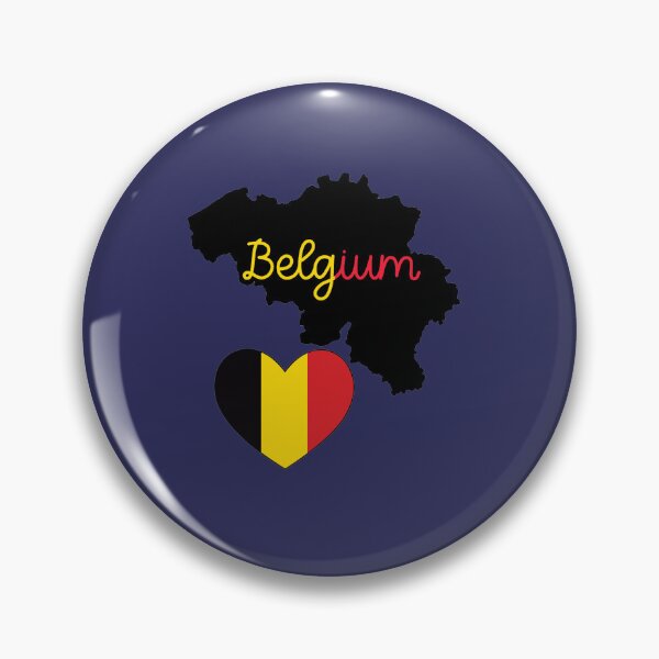 Item preview, Belgium Flag Map designed and sold by AnimalsDH305.