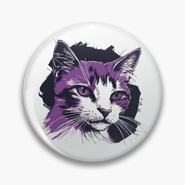 Item preview, Stylish Cat Portrait designed and sold by letsgetinspired.