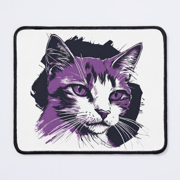 Item preview, Stylish Cat Portrait designed and sold by letsgetinspired.