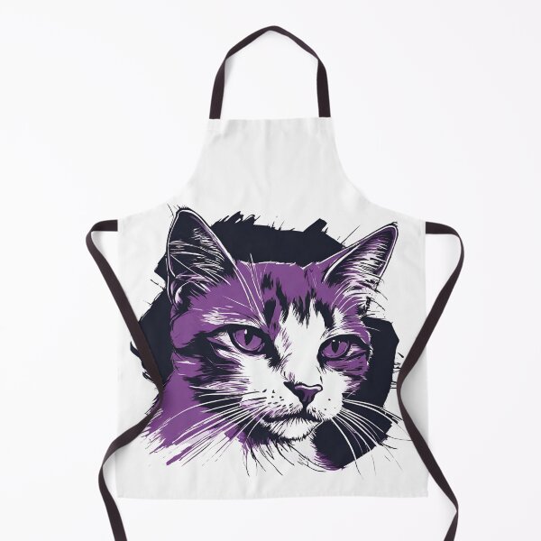 Item preview, Stylish Cat Portrait designed and sold by letsgetinspired.