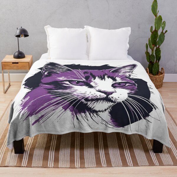 Item preview, Stylish Cat Portrait designed and sold by letsgetinspired.