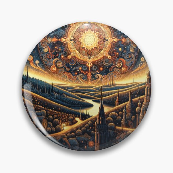 Item preview, Fantasy cityscape at night 2 designed and sold by Random Designs.