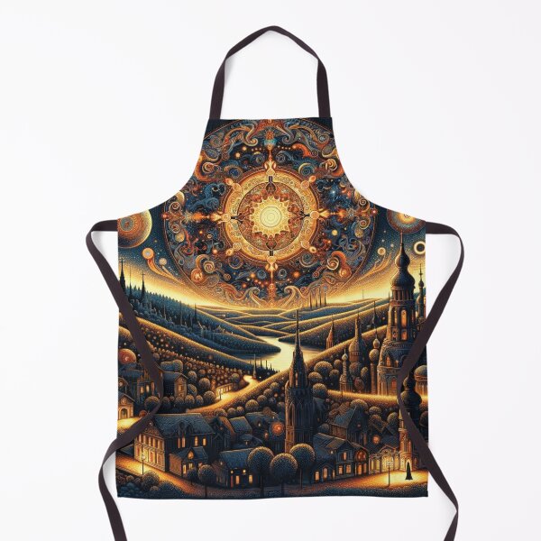 Item preview, Fantasy cityscape at night 2 designed and sold by Random Designs.