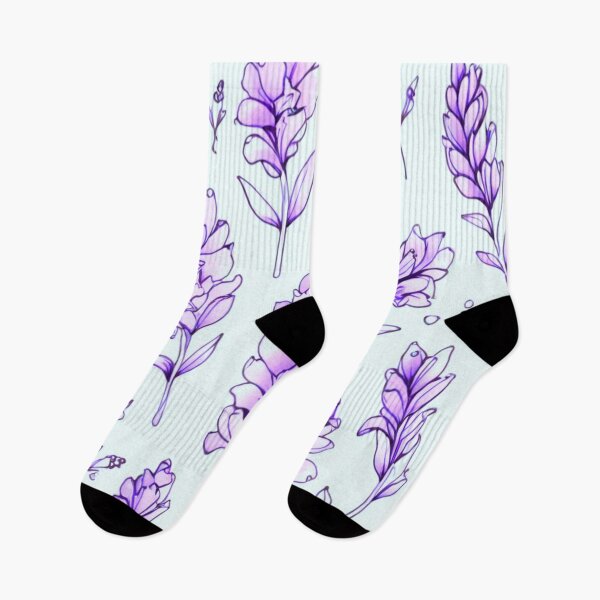 Item preview, watercolour lavender designed and sold by Flowersonstuff.
