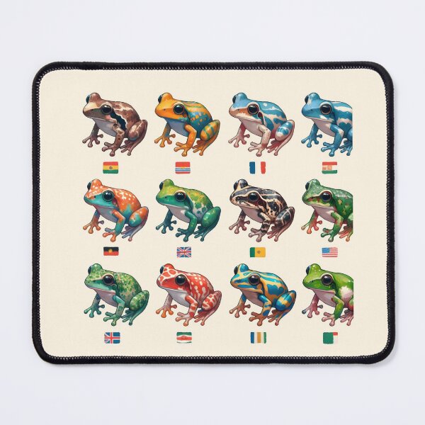 Item preview, Cute Frog mini sheet designed and sold by Animalpetslover.