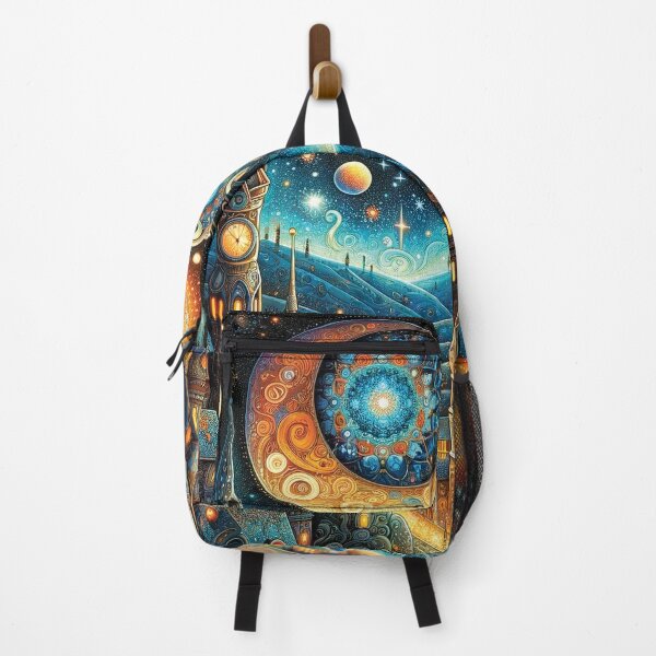 Item preview, Fantasy cityscape at night  designed and sold by Random Designs.
