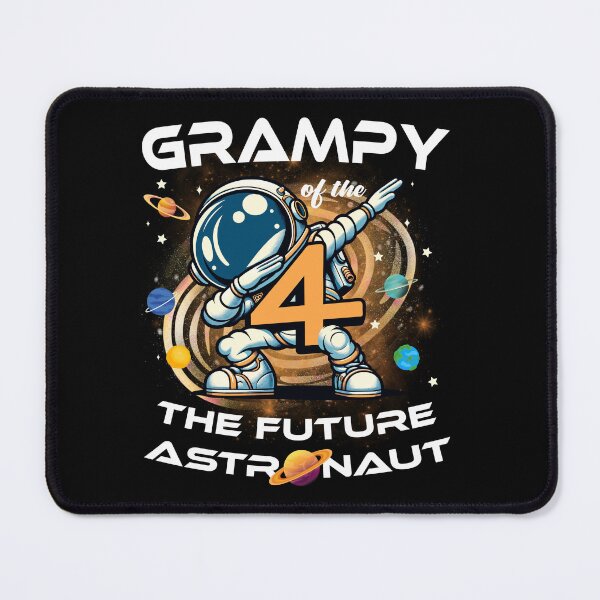 Item preview, Grampy Of The Birthday Boy 4 Years Future Astronaut Theme designed and sold by Jungle Hub.