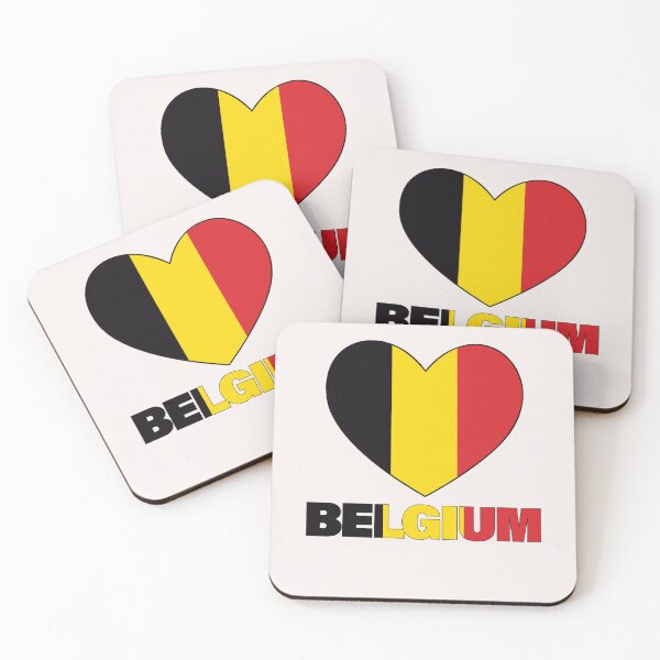 Item preview, Belgium Flag Map designed and sold by AnimalsDH305.