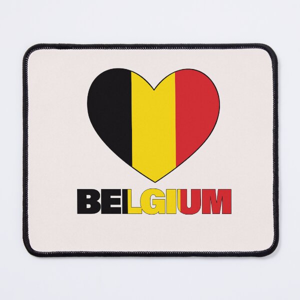 Item preview, Belgium Flag Map designed and sold by AnimalsDH305.