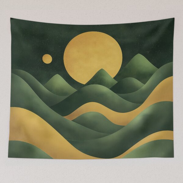 Item preview, Golden Moonrise designed and sold by unimuse.