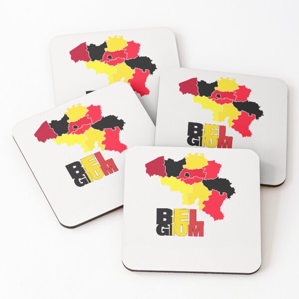 Item preview, Belgium Flag Map designed and sold by AnimalsDH305.