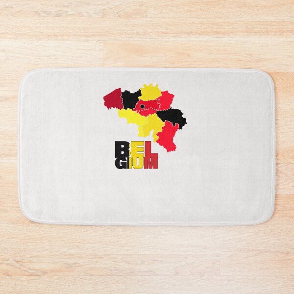 Item preview, Belgium Flag Map designed and sold by AnimalsDH305.