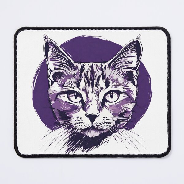 Item preview, Stylish Cat Portrait designed and sold by letsgetinspired.