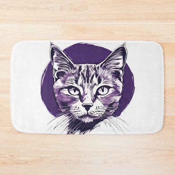 Item preview, Stylish Cat Portrait designed and sold by letsgetinspired.