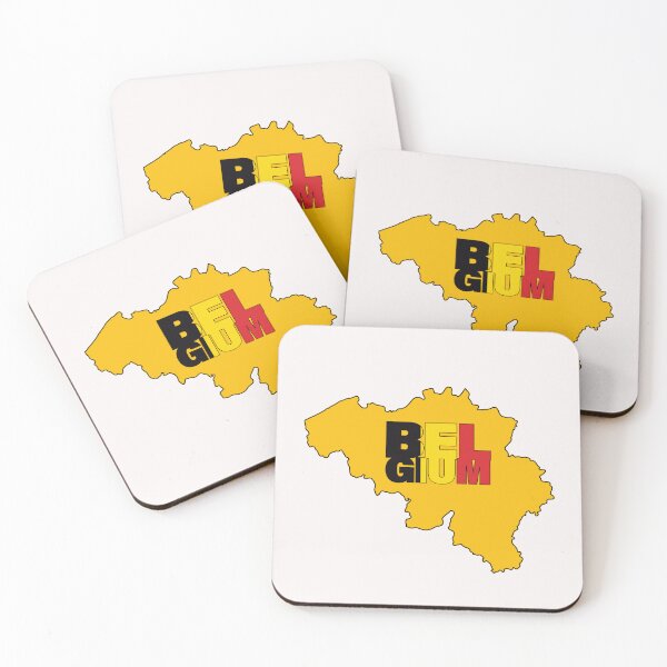 Item preview, Belgium Flag Map designed and sold by AnimalsDH305.