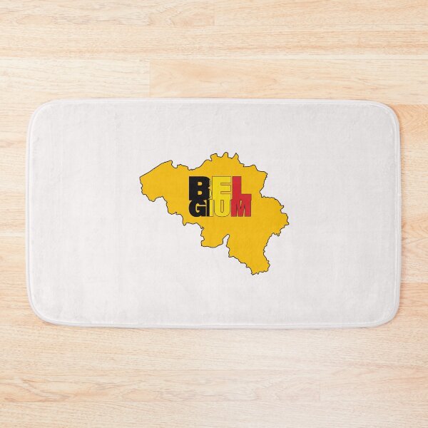 Item preview, Belgium Flag Map designed and sold by AnimalsDH305.