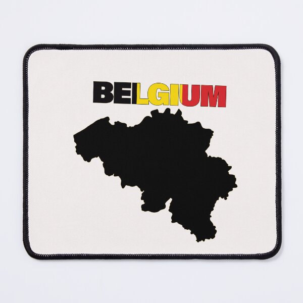 Item preview,  Belgium Flag Map designed and sold by AnimalsDH305.