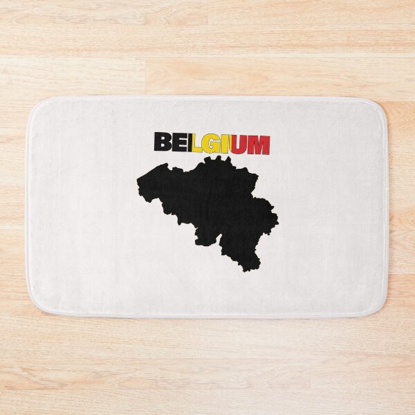 Item preview,  Belgium Flag Map designed and sold by AnimalsDH305.