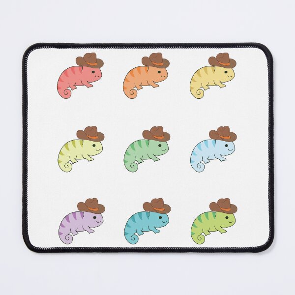 Item preview, cute western cowboy Chamaeleon bundle designed and sold by CuteArtPack.