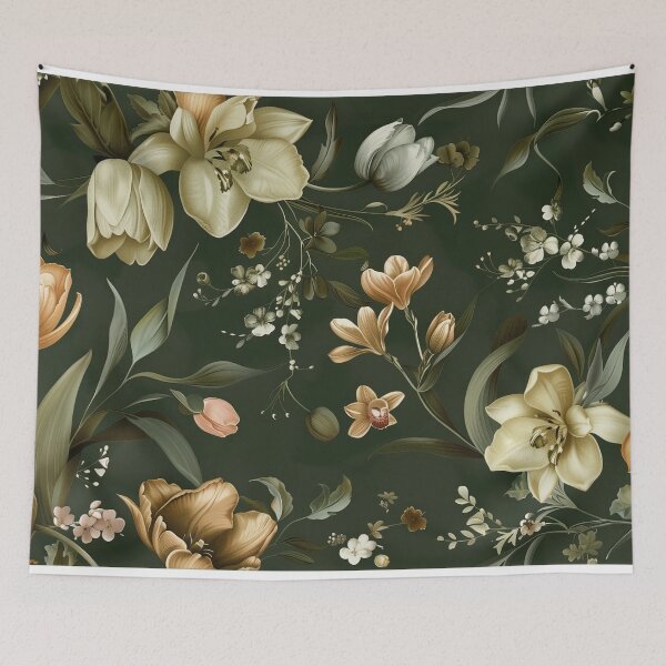 Item preview, Belleza floral designed and sold by PricklyPeanut.