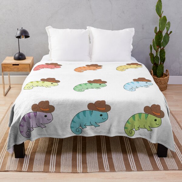 Item preview, cute western cowboy Chamaeleon bundle designed and sold by CuteArtPack.