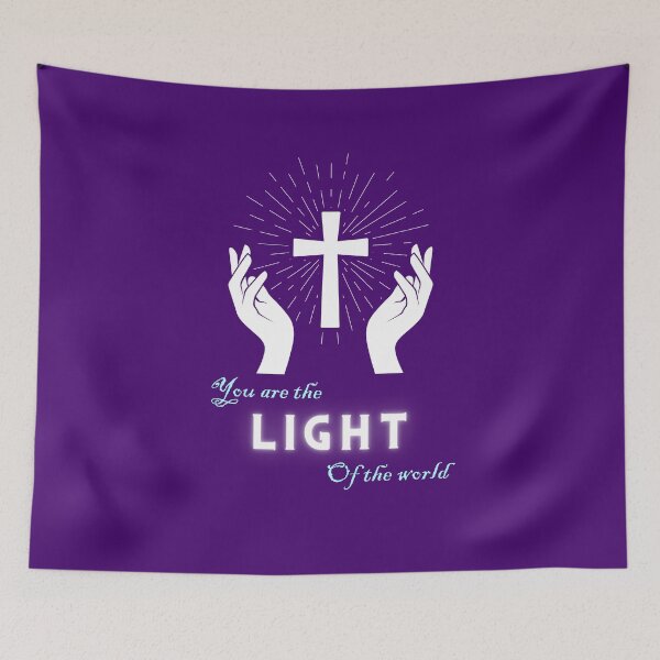 Item preview, You are the light of the world : Christian Holy Cross Symbol spiritual design designed and sold by REALKIRAN.