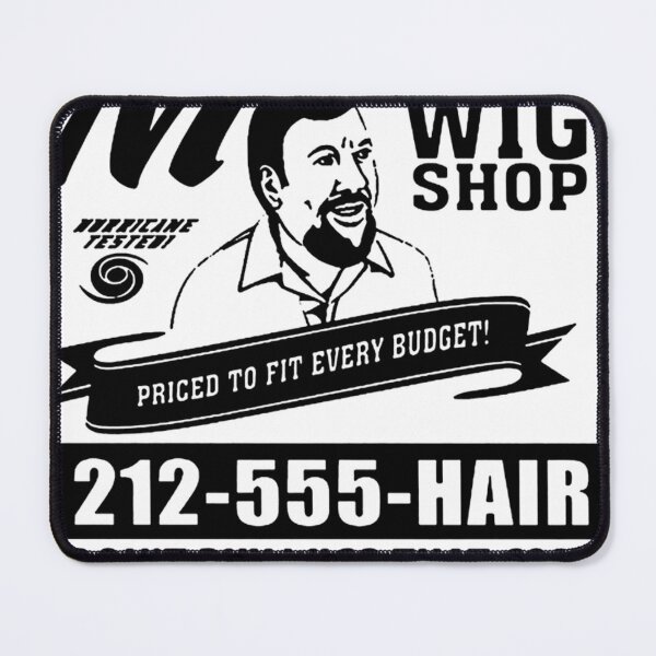 Item preview,  Morries Wig Shop Wigs Commercial Goodfellas Billy Batts Joe Pesci Tommy Devito The Godfather Chicago Mob Mafia Movie Trilogy Tee Las Vegas designed and sold by CarsonGusi.