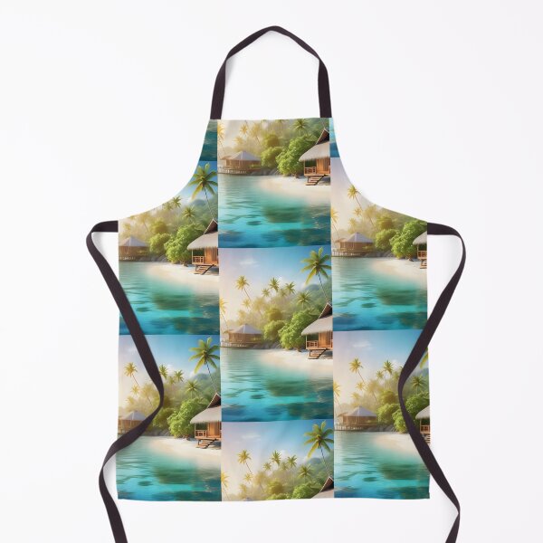 Item preview, Tropical island designed and sold by ShopMaxiDesigns.