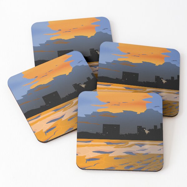 Artikelvorschau, Sonnenuntergang am Wasser entworfen und verkauft von Kito-shop.