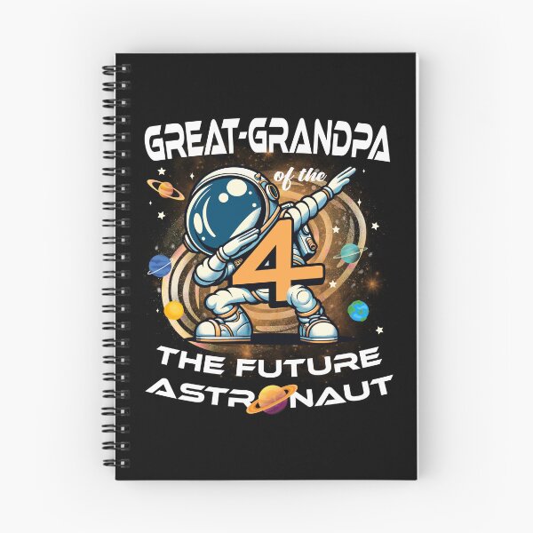 Item preview, Great Grnadpa Of The Birthday Boy 4 Years Future Astronaut designed and sold by Jungle Hub.