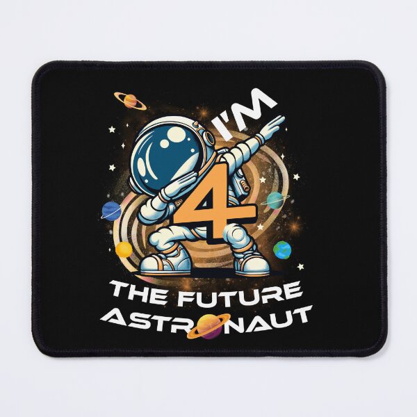 Item preview, I'm 4th Birthday Boy 4 Years old Future Astronaut Theme designed and sold by Jungle Hub.