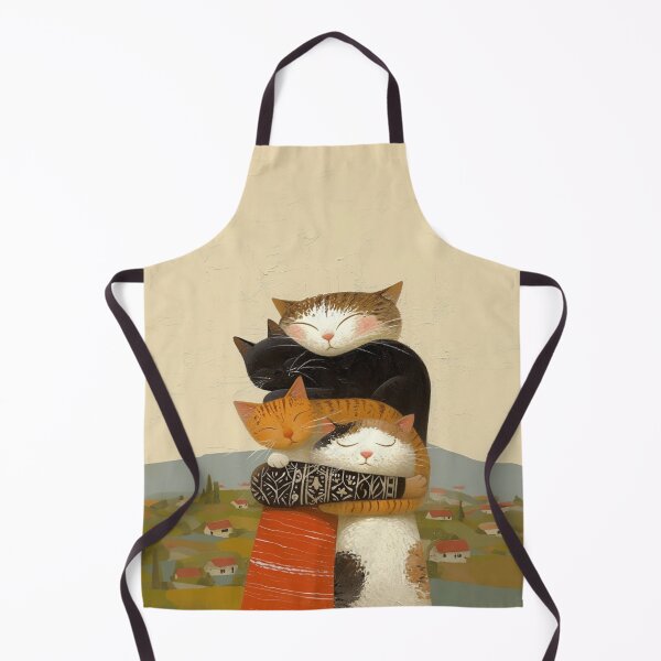 Item preview, Whimsical Cute Cats Family Portrait designed and sold by Ou-SunShine.