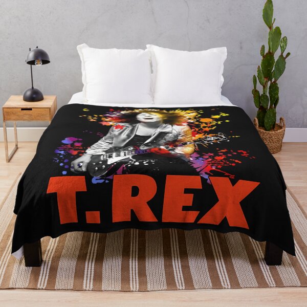 Item preview, T Rex Rock Band Marc Bolan Retro Cool Top Tee designed and sold by TarhaireSmith.