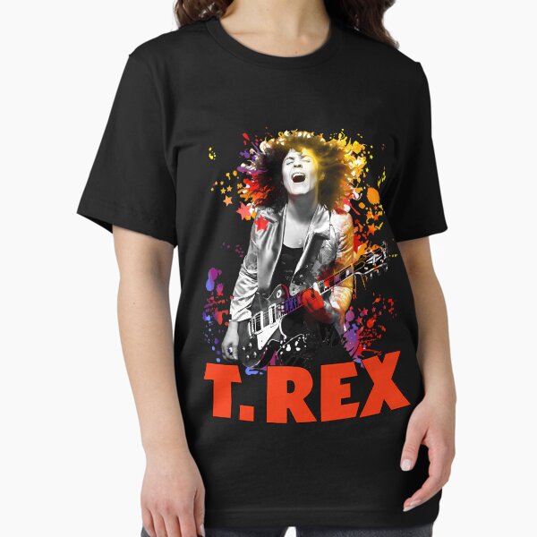 Item preview, T Rex Rock Band Marc Bolan Retro Cool Top Tee designed and sold by TarhaireSmith.