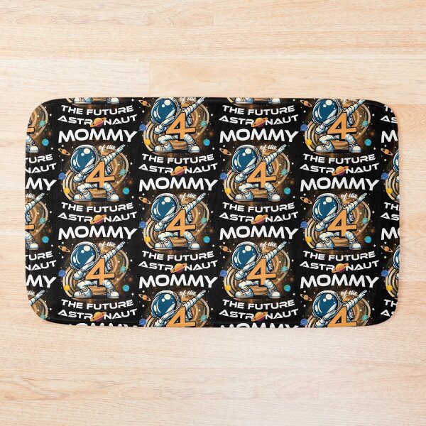 Item preview, Mommy Of The Birthday Boy 4 Years Future Astronaut Theme designed and sold by Jungle Hub.